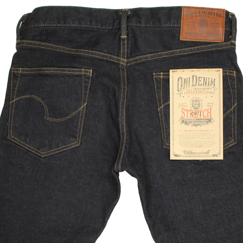 鬼デニム鬼デニム  15oz 石川台デニム 622 リラックステーパード